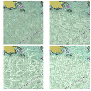 Visualization, Data Quality, and Scale in Composite Bathymetric Data Generalization