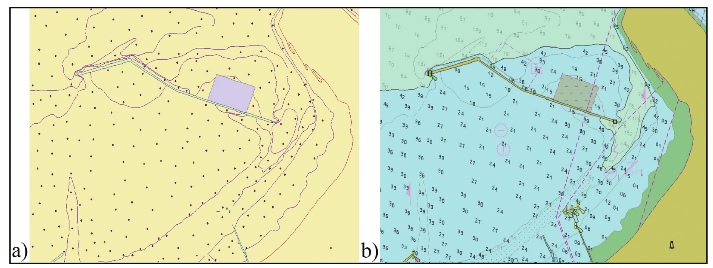 Chart features, data quality, and scale in cartographic sounding selection from composite bathymetric data