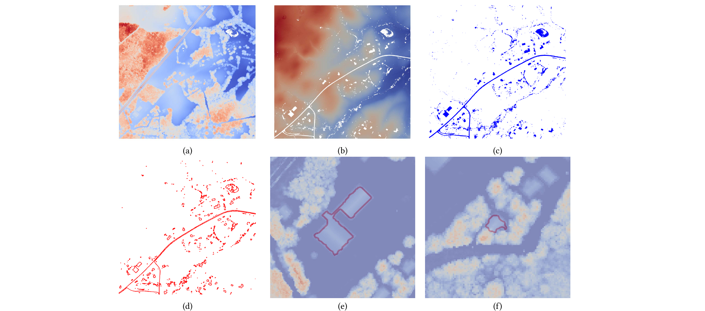 An unsupervised building footprints delineation approach for large-scale LiDAR point clouds